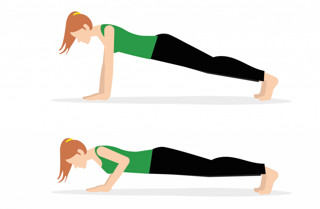 ejercicios para mejorar la resistencia flexiones