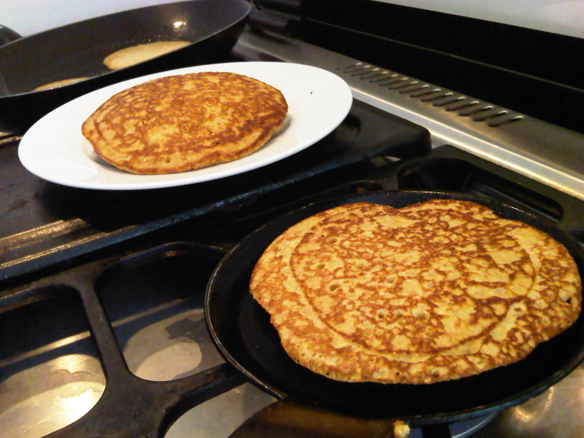 cocinar las pancakes 