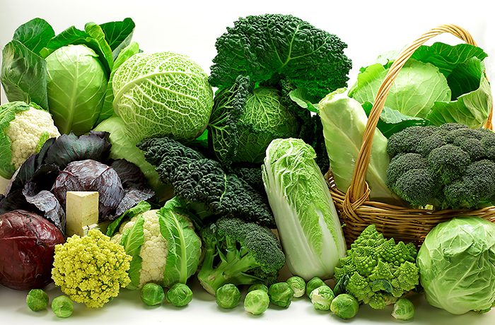 frutas verduras verdes